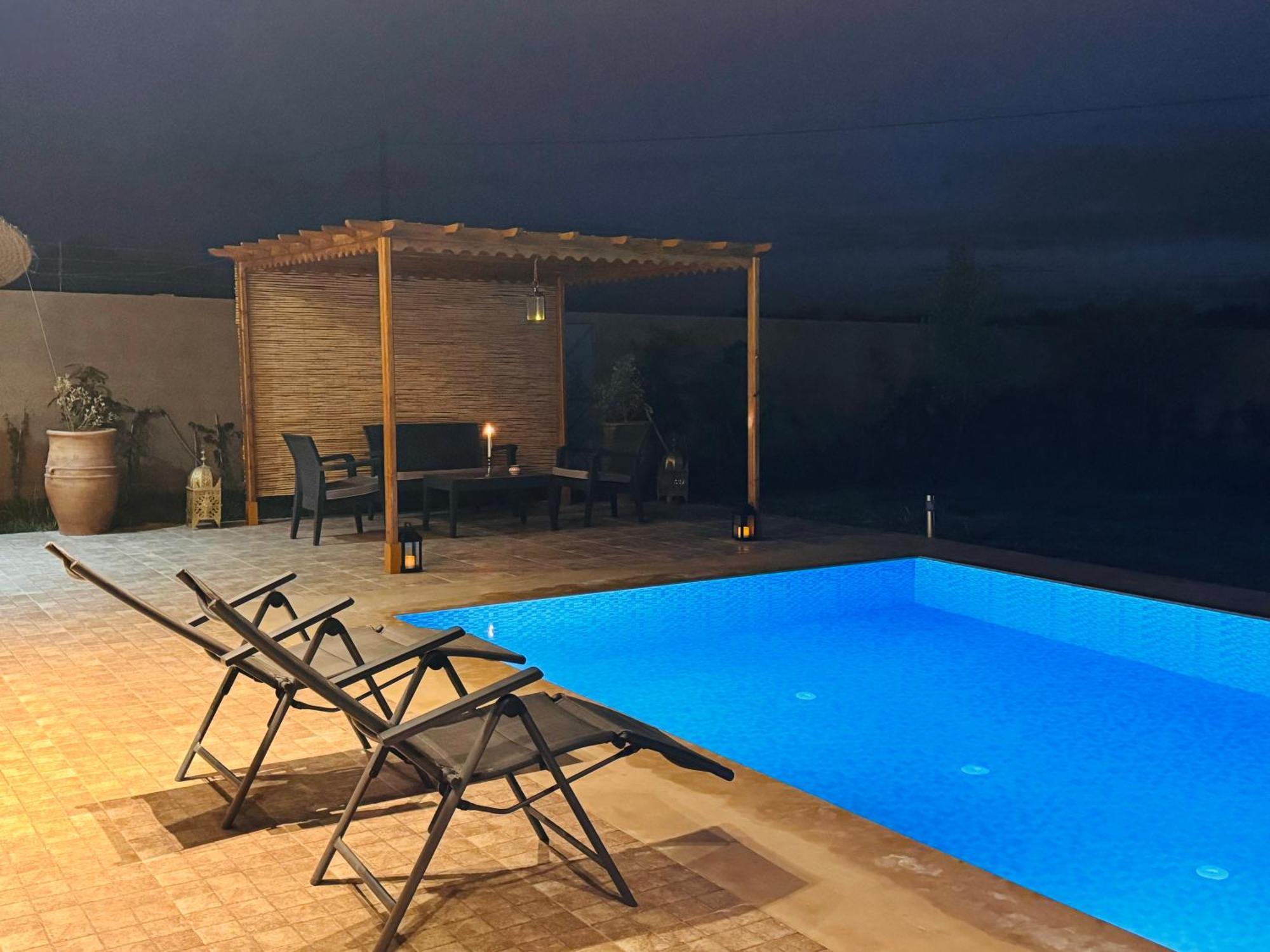 Peaceful Pool Villa Tizfrit Eksteriør bilde